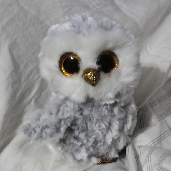 TY Other - White Owl TY Plush